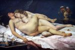 G.Courbet 'pigrizia e lussuria' 1863
